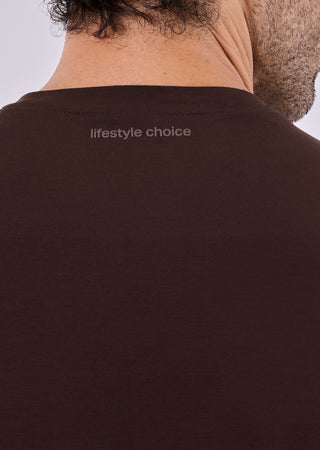 LC Tees Men's Classic Tee Dark Cocoa