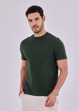 LC Tees Men's Classic Tee Green Forest