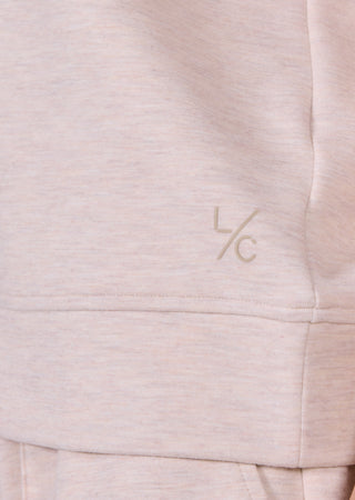 LC Tees Women's Boxy Tee Oatmeal Heather