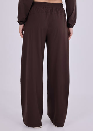 LC Training Pants Women's Wide Leg Pant Dark Cocoa