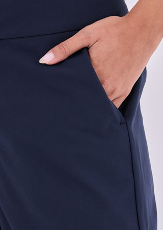 LC Wide Leg Pants Women's Wide Leg Pants Dark Navy