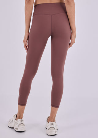 LC Women's Cami Bra & Legging 7/8 Set Tawny Rust