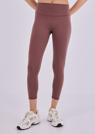 LC Women's Cami Bra & Legging 7/8 Set Tawny Rust