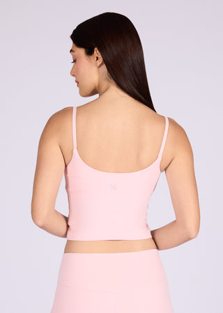 LC Women's Cami Top & Shorts 6" Light Pink
