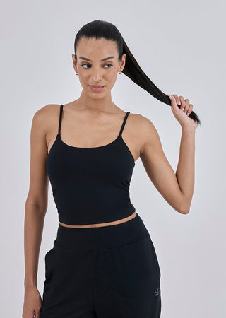 LC Womens Recovery Cami Black