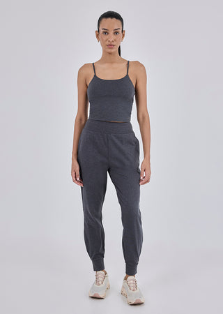 LC Womens Recovery Cami Charcoal Marl