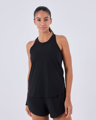 LC Womens Run Tank Black