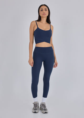 LC Wrapped Cami All Day Wrap Cami Top Dark Navy