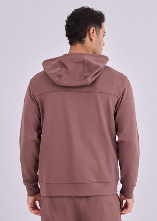 LC Zip Up Men's Zip Up Hoodie Tawny Rust