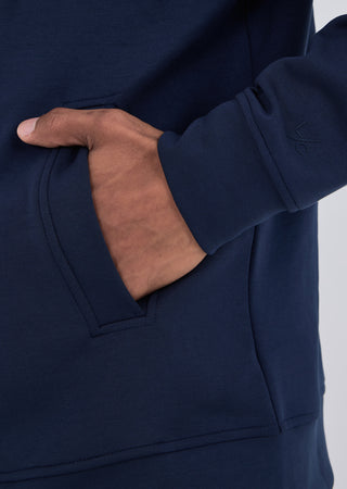 LC Zip Up Mens All Around Lounge Zip Up Hoodie Dark Navy