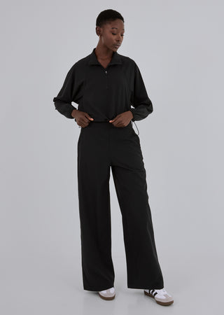 SAEM Collection CO LTD Pant Womens Agility Wide Leg Pant Black
