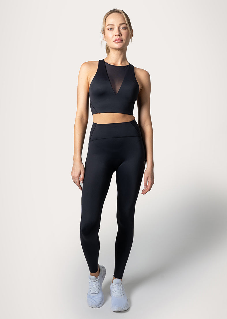 fcity.in - Being Runner Gym Wear For Women Gym Tights Women Black Full Net