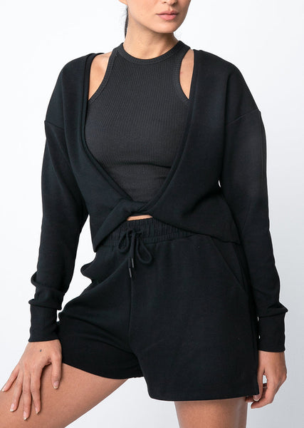 All-Around Lounge Reversible Top Black LC 
